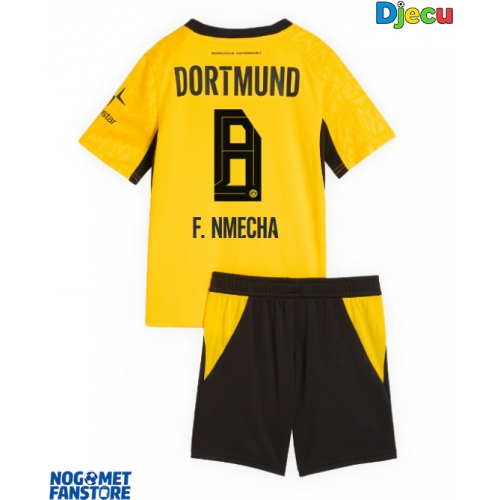 Borussia Dortmund Felix Nmecha #8 Domaci Dres za djecu 2026-27 Kratak Rukav (+ Kratke hlače)